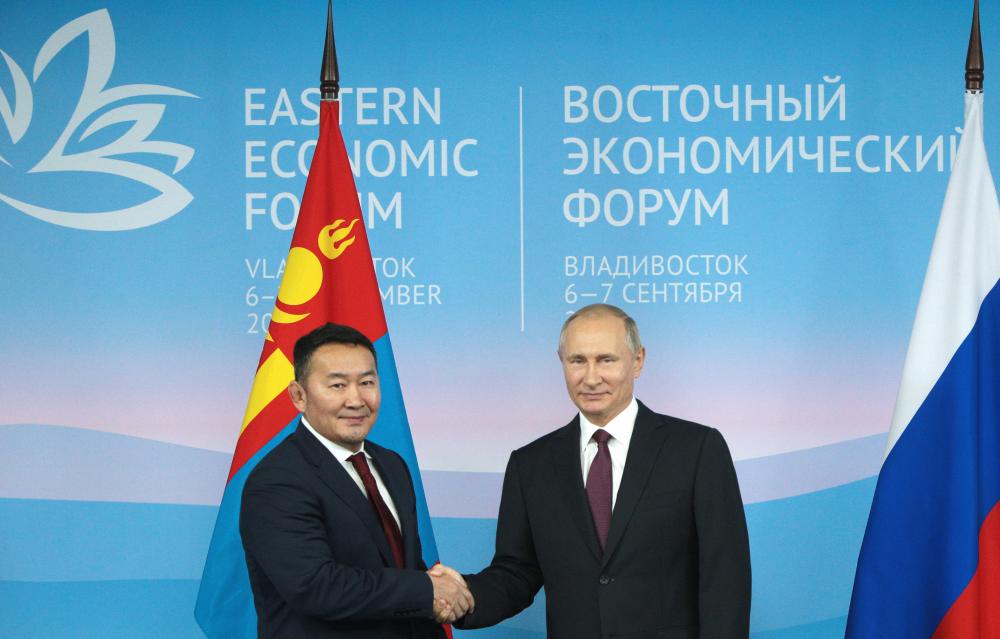 Ерөнхийлөгч Х.Баттулга ОХУ-ын Ерөнхийлөгч Владимир Путинтай уулзлаа